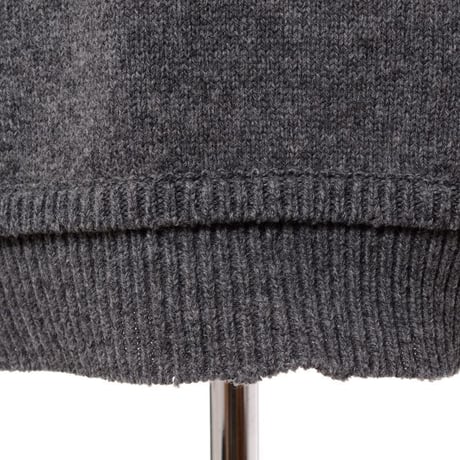 メゾン マルジェラ Maison Margiela エルボーパッチセーター ウールリネン グレー