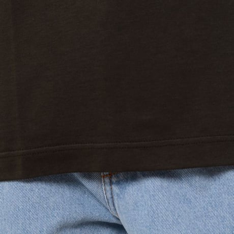 ザ・ロウ THE ROW Luke Tシャツ コットン ダークグレー