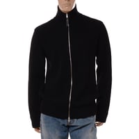 【着画あり】　ニールバレット　ジャケット　ダブルジップ　ダークウェア ニールバレット Neil Barrett ジャージーダブルジャケット ブラック