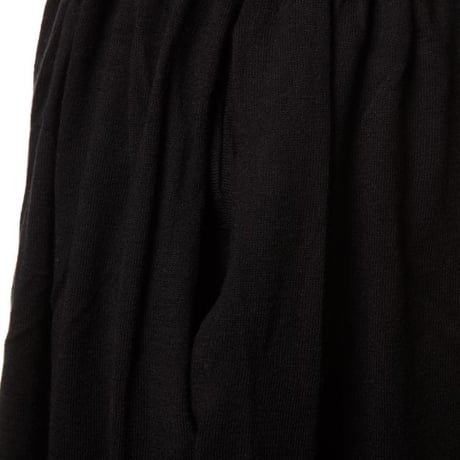 エクストリームカシミヤ extreme cashmere x n403manyxtrashort コットンカシミア ブラック
