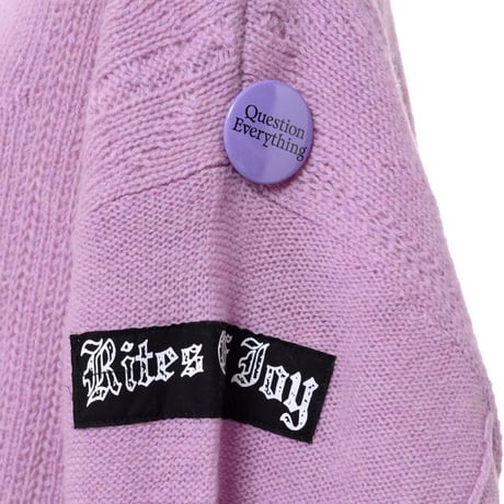ラフシモンズ RAF SIMONS オーバーサイズドブレイドレリーフロールネックセーター ウール リリア