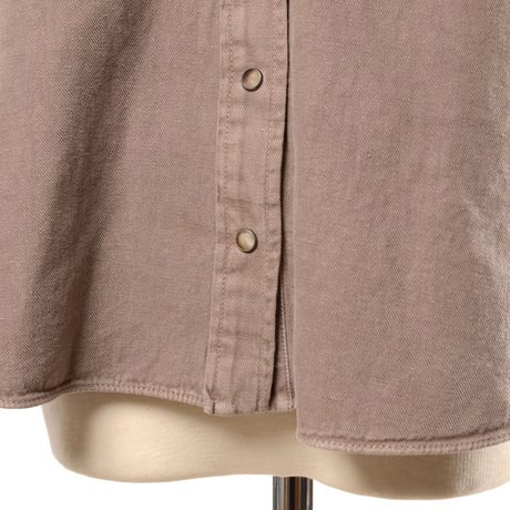 ブルネロクチネリ Brunello Cucinelli ガーメントダイブルゾン コットンリネン ベージュ