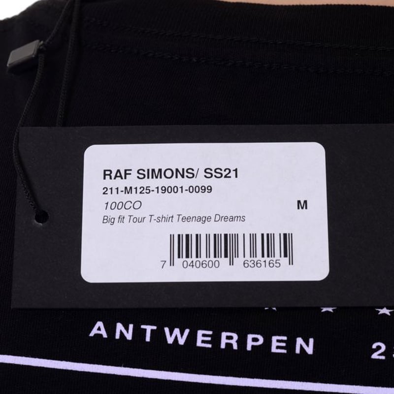 ラフシモンズ RAF SIMONS ティーンエイジドリームス・ビッグフィット
