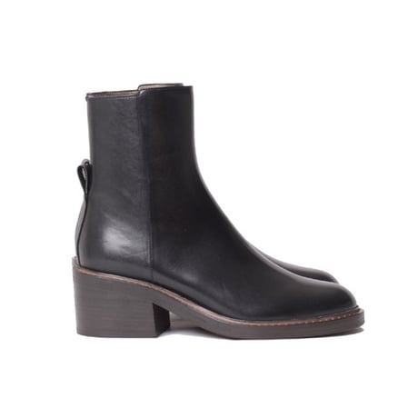 ブルネロクチネリ Brunello Cucinelli モニーレ付きショートブーツ カーフスキン ブラック