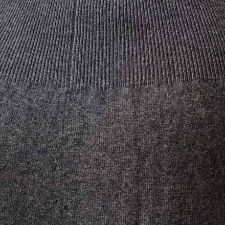 エクストリームカシミヤ extreme cashmere x n388 easeフレアースカート カシミアなど グレー