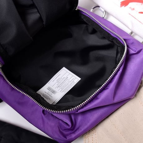 RAF SIMONS ラフシモンズ EASTPAK イーストパック ポケットバッグ リュックサック ブラックベージュパープル
