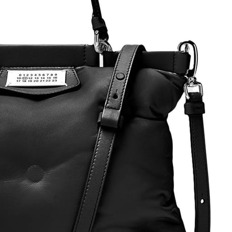 メゾン マルジェラ Maison Margiela グラムスラムトートバッグスモール ナッパーレザー ブラック 正規取扱