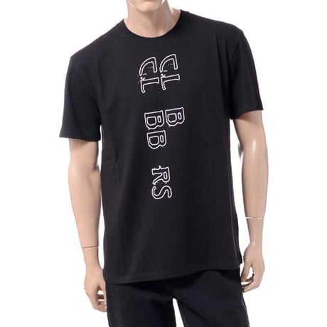 ラフシモンズ RAF SIMONS スリムフィットTシャツ コットン ブラック