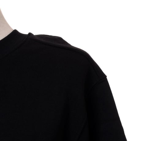 プロエンザスクーラー Proenza Schouler 背中リボンスゥエット コットンジャージー ブラック