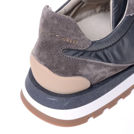 ブルネロクチネリ Brunello Cucinelli スニーカー バックスキンなど ダークグレー