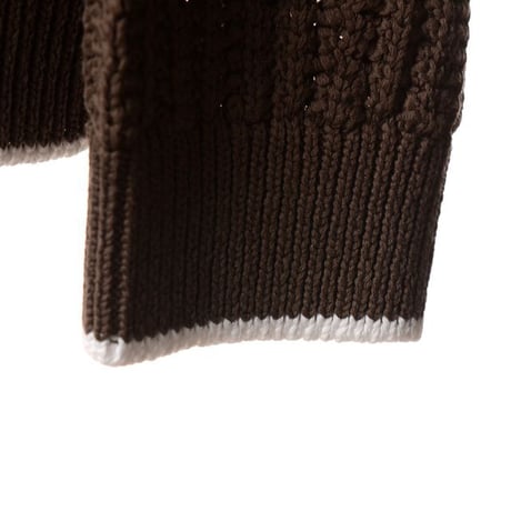 ブルネロクチネリ Brunello Cucinelli フード付きセーター コットン ブラウン