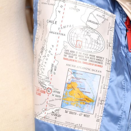 インポートブランド import brand ケープホーン CAPE HORN ダウンベスト ナイロン ブルー