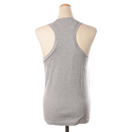 エクストリームカシミヤ extreme cashmere x タンクトップ コットンカシミア グレー 正規取扱