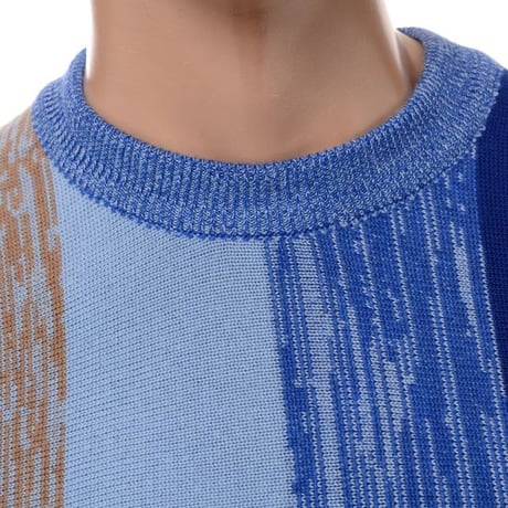 ミッソーニ Missoni セーター 羊毛 ブルーミックス
