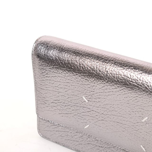 メゾン マルジェラ Maison Margiela チェーンウォレット メタリック