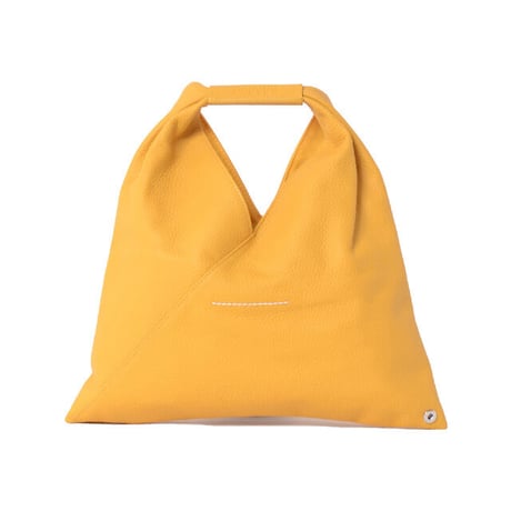エムエムシックス メゾンマルジェラ MM6 MAISON MARGIELA ジャパニーズミニバッグ グレインカーフレザー カラシ