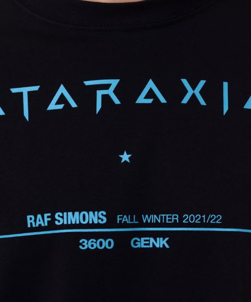 ラフシモンズ RAF SIMONS アタラクシア・ビッグフィットツアーT ラフシモンズ RAF SIMONS アタラクシア・ビッグフィットツアーT
