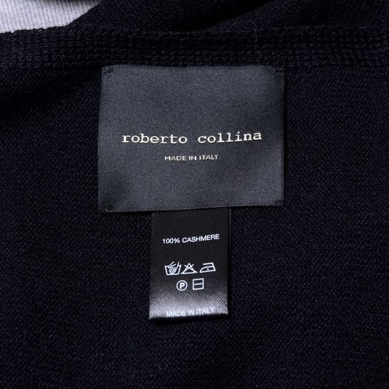 ロベルトコリーナ　ストール ロベルトコリーナ Roberto Collina ストール カシミア ブラック