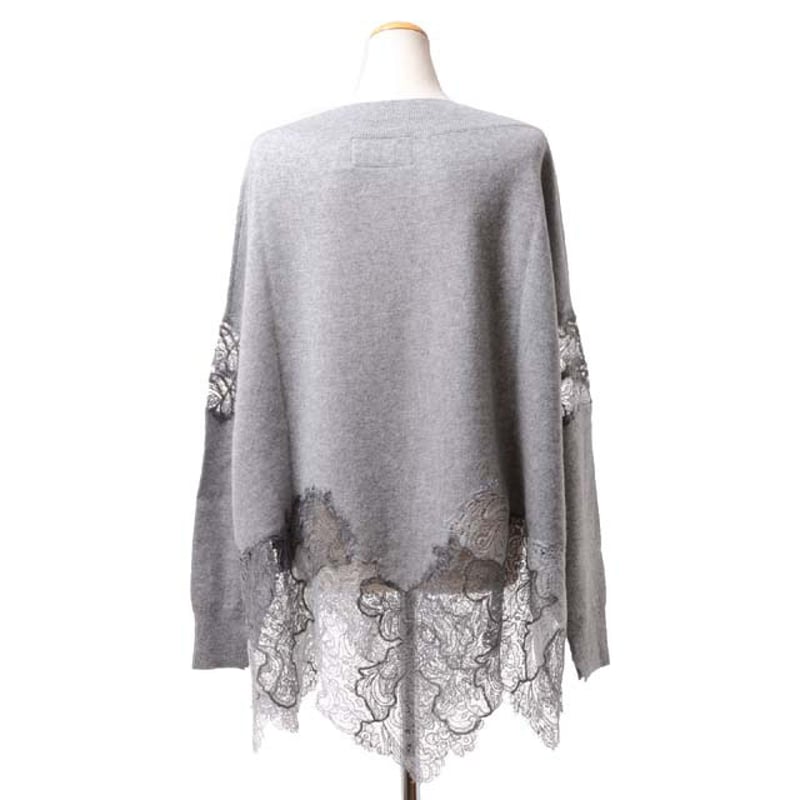 エルマノシェルビーノ ermanno scervino ワイドレース長袖 エルマノシェルビーノ ermanno scervino ワイドレース長袖
