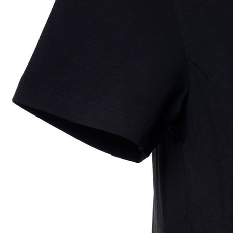 ブルネロクチネリ Brunello Cucinelli Aライン半袖カットソー コットンストレッチ ブラック