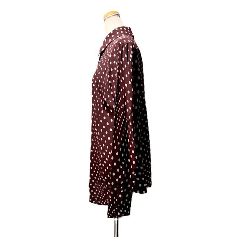 ステラマッカートニー stella mccartney ボルカドットブラウス