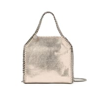 ステラマッカートニー stella mccartney ファラベラミニバッグ 光沢のあるドット仕上げのヴィーガン素材 ブラッシュ（ゴールド） 正規取扱