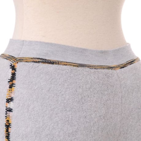 ミッソーニ Missoni 圧縮ニットパンツ 羊毛ミックス ライトグレー