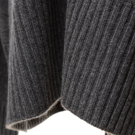 エクストリームカシミヤ extreme cashmere x Ｖネックカーディガン カシミア グレー