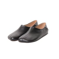 エムエムシックス メゾンマルジェラ MM6 MAISON MARGIELA シューズ 牛革 ブラック 正規取扱