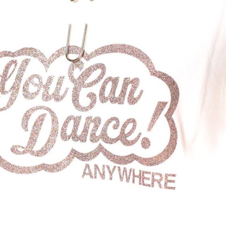 チカ キサダ chika kisada YouCanDanceTシャツ コットン ホワイト