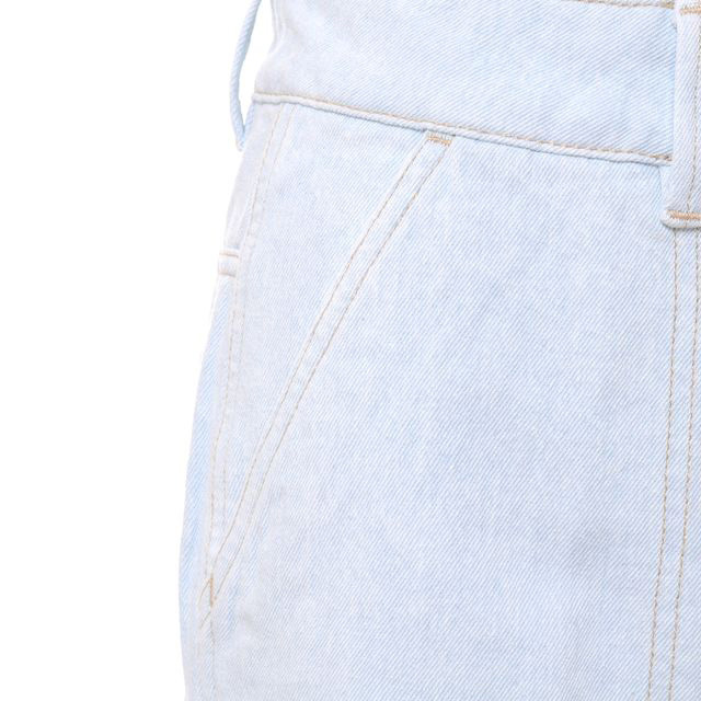 ルメール LEMAIRE ワイドジーンズ コットン スカイブルー | YOKOAUNTY