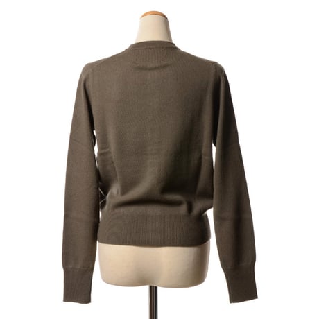 エクストリームカシミヤ extreme cashmere x little2長袖カーディガン カシミヤ アーミー