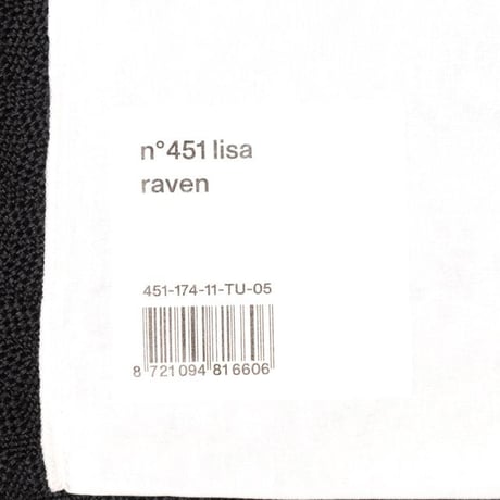 エクストリームカシミヤ extreme cashmere x n°451 lisa 長袖トップス コットンカシミヤ ブラック 正規取扱