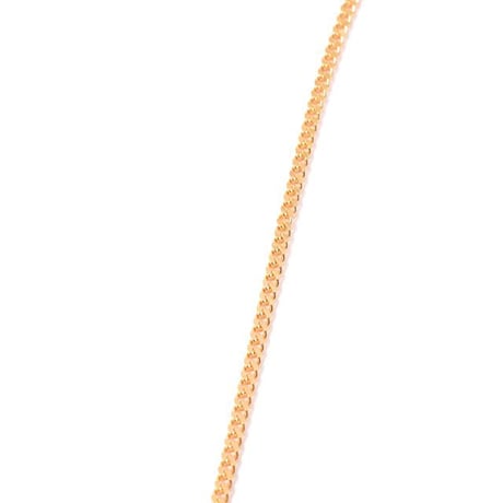 エムエムシックス メゾンマルジェラ MM6 MAISON MARGIELA MM6ロゴ付き安全ピンネックレス 真鍮 ゴールド