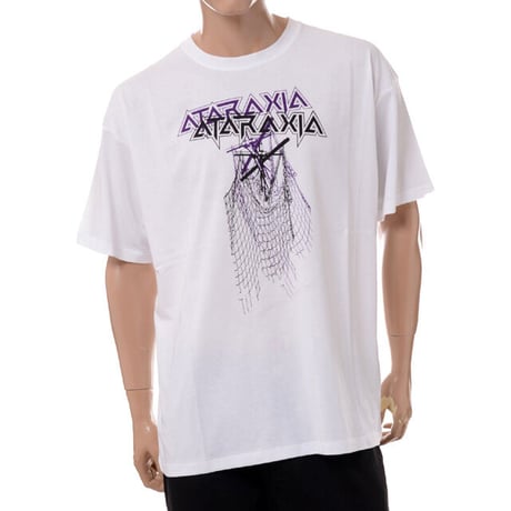 ラフシモンズ RAF SIMONS アタラクシア・ビッグフィットTシャツ コットン ホワイト