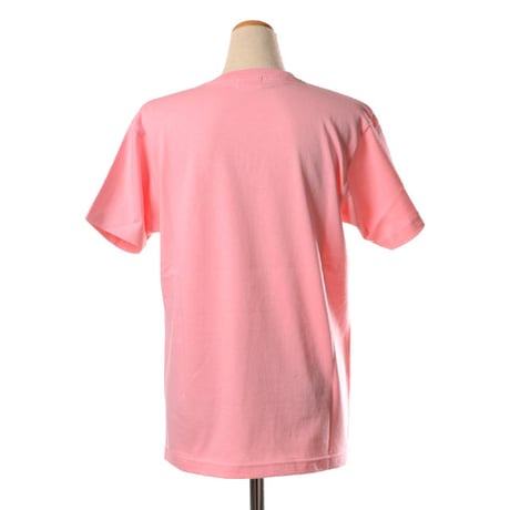CHIKA KISADA チカキサダ ラメロゴTシャツ コットン 半袖 レディース　ピンク