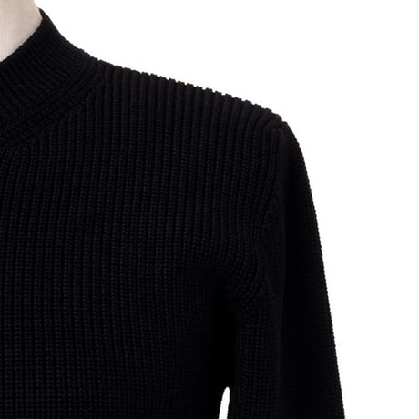 ソニアリキエル SONIA RYKIEL 透かし編み星セーター ウール ブラック