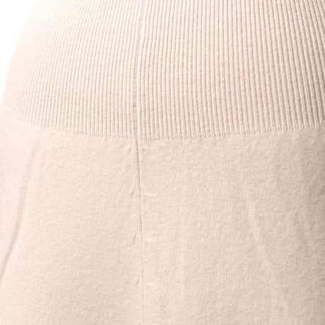 エクストリームカシミヤ extreme cashmere x n388 easeフレアースカート カシミアなど チョーク