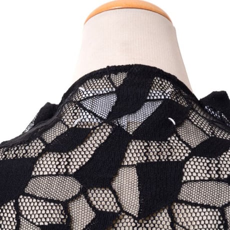 メゾン マルジェラ Maison Margiela スプライスド レース シャツ コットンレース ホワイト