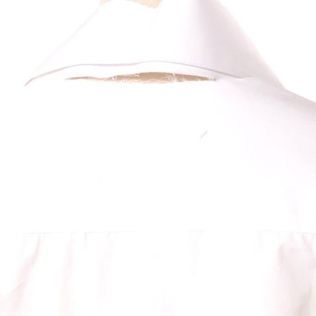 メゾン マルジェラ Maison Margiela ロングドレープシャツ コットン ホワイト