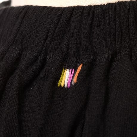 エクストリームカシミヤ extreme cashmere x n403manyxtrashort コットンカシミア ブラック