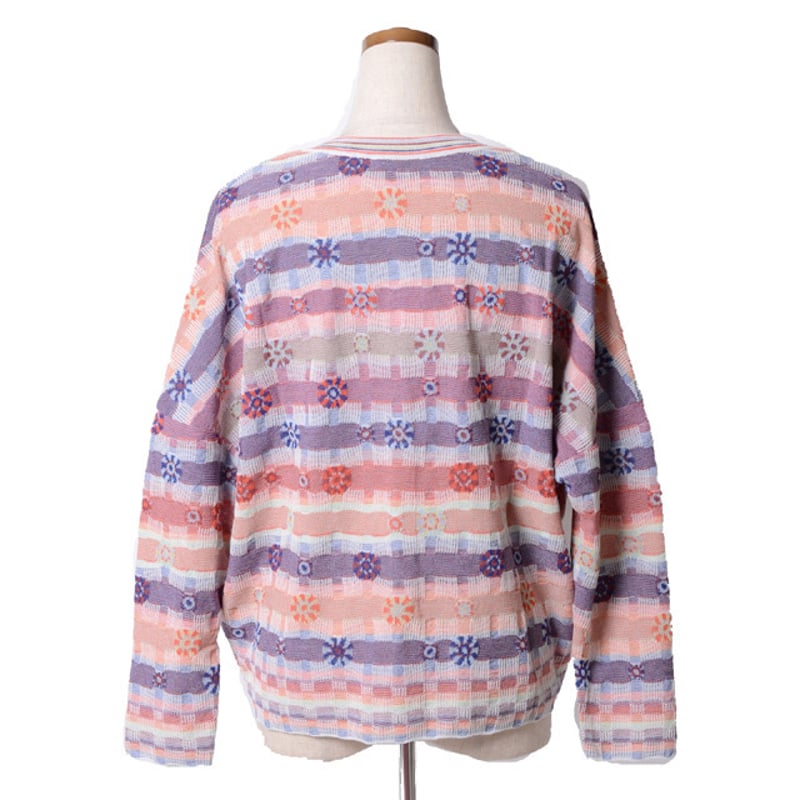 カトリーヌアンドレ catherine andre Vネックカーディガン レーヨン  