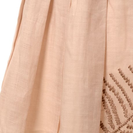 インポートブランド import brand ウエストゴムフレアースカート ラミー（リネン） ベージュ