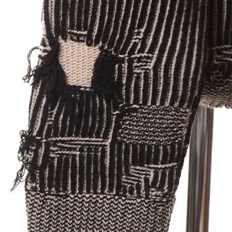 エムエムシックス メゾンマルジェラ MM6 MAISON MARGIELA リバーシブルジッパーブルゾン ウールなど ブラック