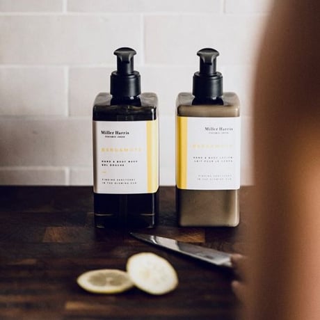 ミラーハリス Miller Harris ベルガモットハンド&ボディローション バスライン レブリードベルガモット 正規取扱