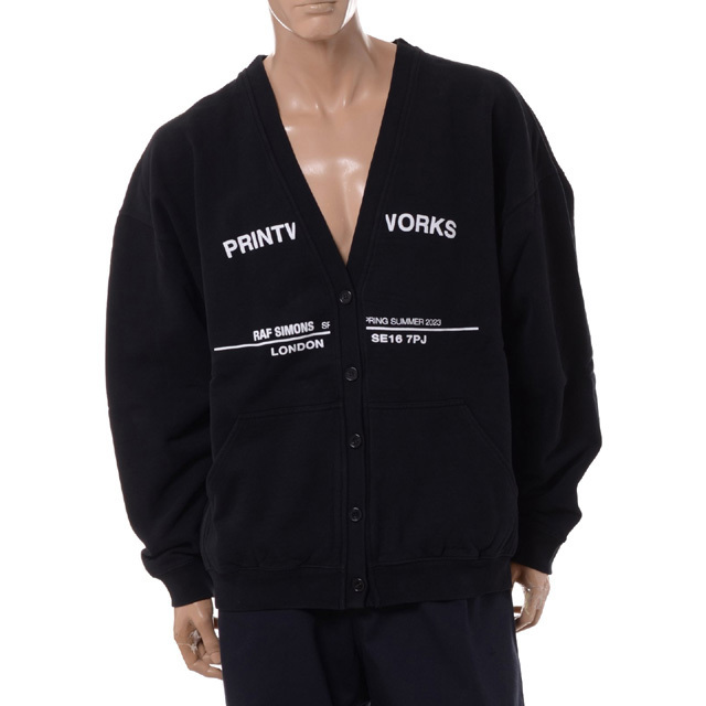 ラフシモンズ RAF SIMONS Tour cardigan カーディガン コットン ラフシモンズ RAF SIMONS Tour cardigan カーディガン コットン