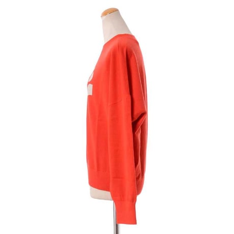 イザベルマラン ISABEL MARANT ラウンドネックセーター コットンウール ヴァーミリオン