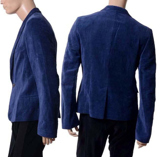 ハイダーアッカーマン Haider Ackermann OMEGA ジャケット ベロア 