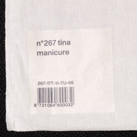 エクストリームカシミヤ extreme cashmere x tina半袖Tシャツ コットンカシミヤ マニキュア