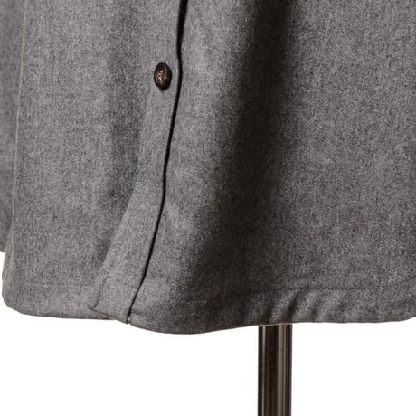 インポートブランド import brand マーロ malo ロングブラウス ウールストレッチ グレー